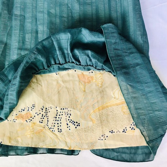 Free People Emerald Green Crochet Dress‎ Size Small Boho - Picture 4 of 7